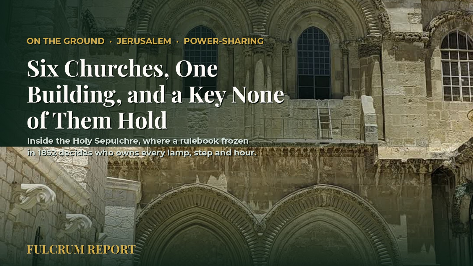 Six Churches, One Building, and a Key None of Them Hold