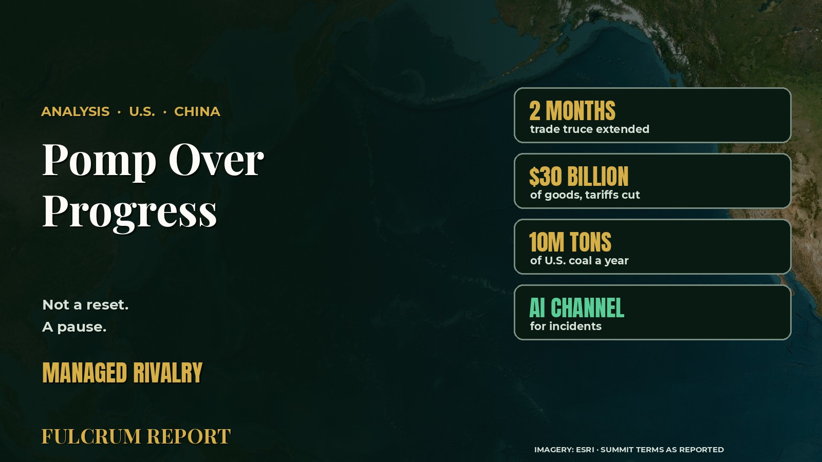 Pomp Over Progress: What Xi's Washington Visit Actually Bought