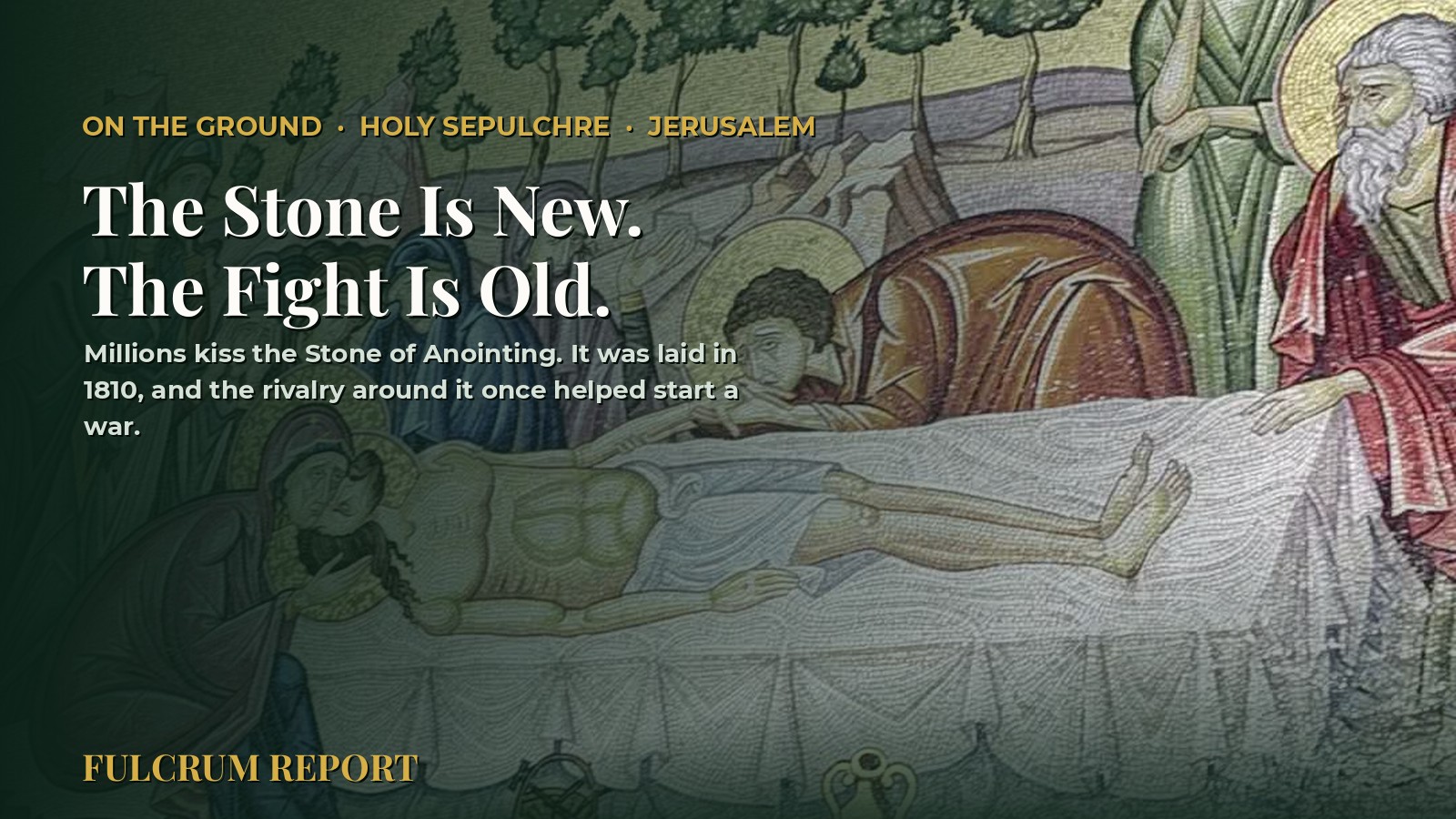 The Stone Is New. The Fight Is Old.