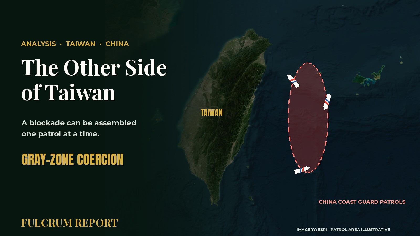 The Other Side of Taiwan: How a Blockade Gets Built Without Being Declared