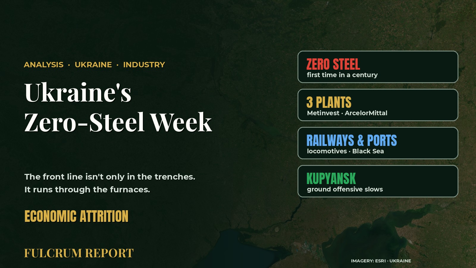 Ukraine’s Zero-Steel Week